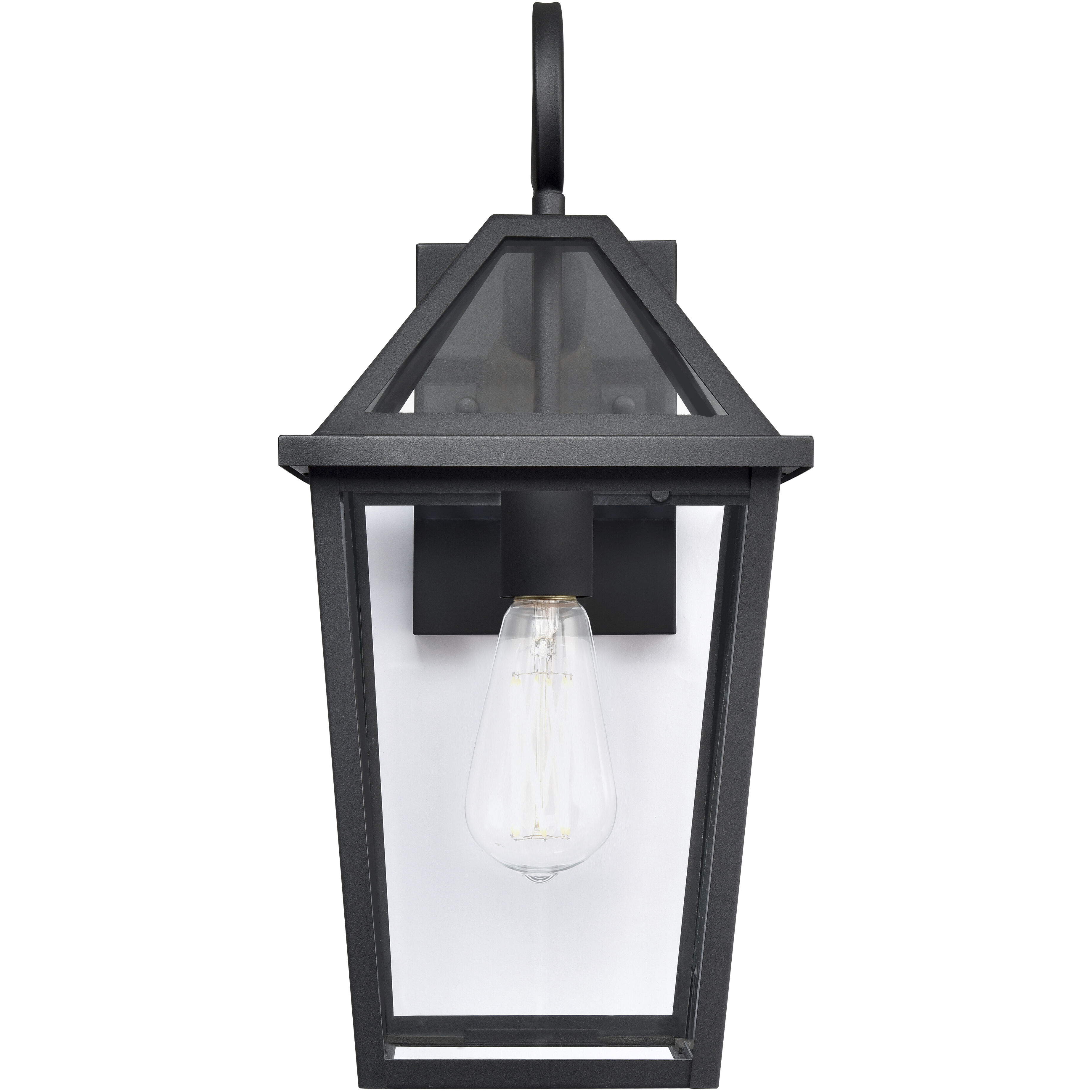 Eston 1 Light 17.5 inch Textured Black Outdoor Wall Sconce